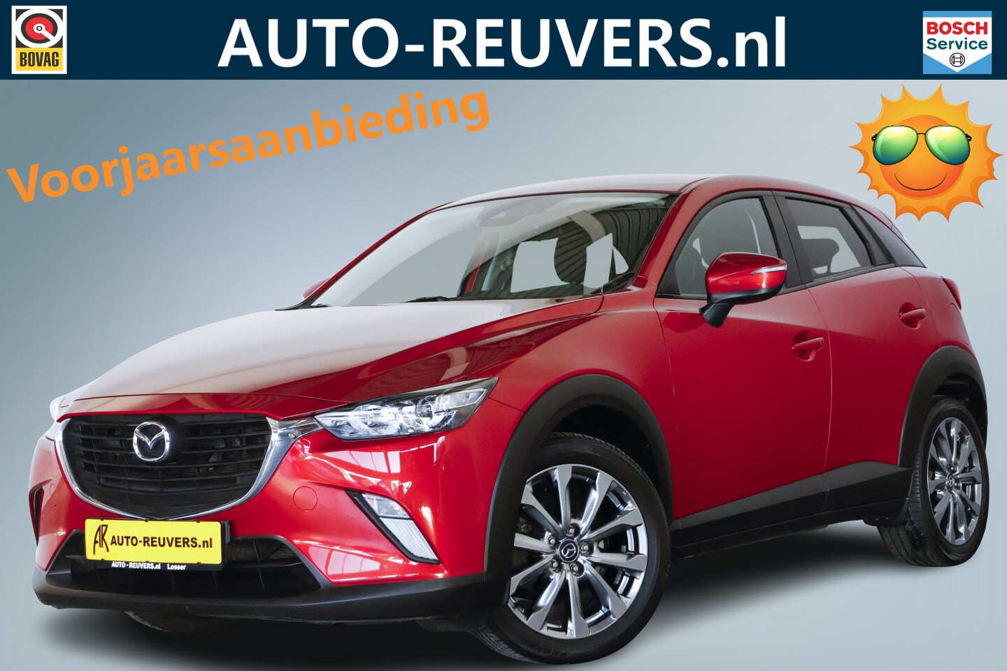 Mazda CX-3 - 2.0 SkyActiv-G 120 SkyLease GT / Navi / Clima / Camera - AutoWereld.nl