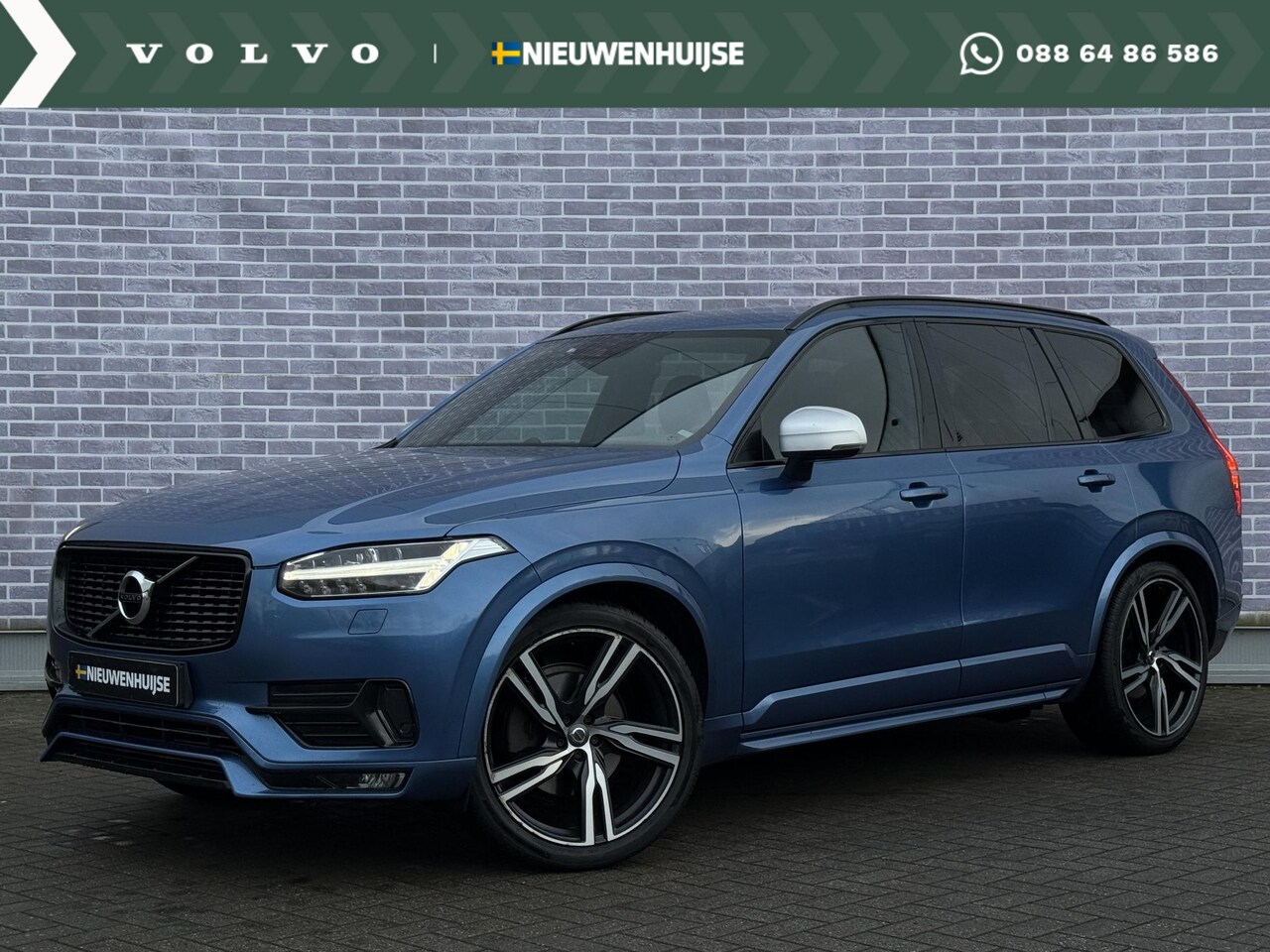 Volvo XC90 - 2.0 T6 AWD R-Design | Bowers & Wilkins | 22" | Adaptive Cruise | Memory Seats | Stoelverwa - AutoWereld.nl