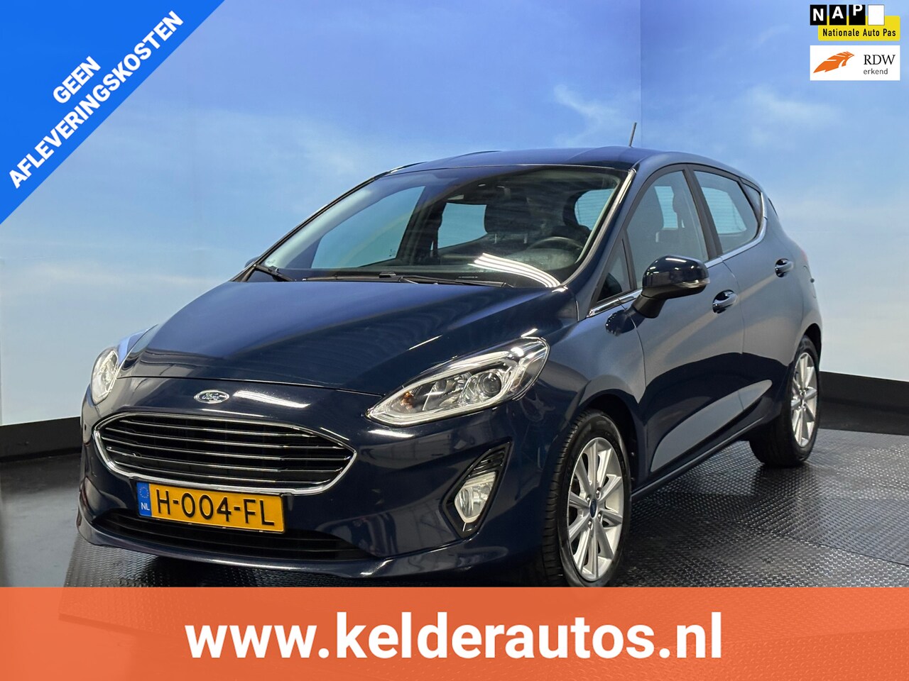 Ford Fiesta - 1.0 EcoBoost Titanium Clima | Cruise | PDC | Apple carplay | Trekhaak - AutoWereld.nl