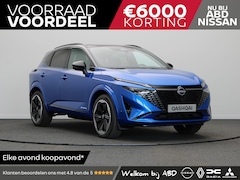 Nissan Qashqai - e-Power 190 1AT N-Design + Easy pack + Panoramisch glazen dak + Cold Pack | 12.3" TFT digi