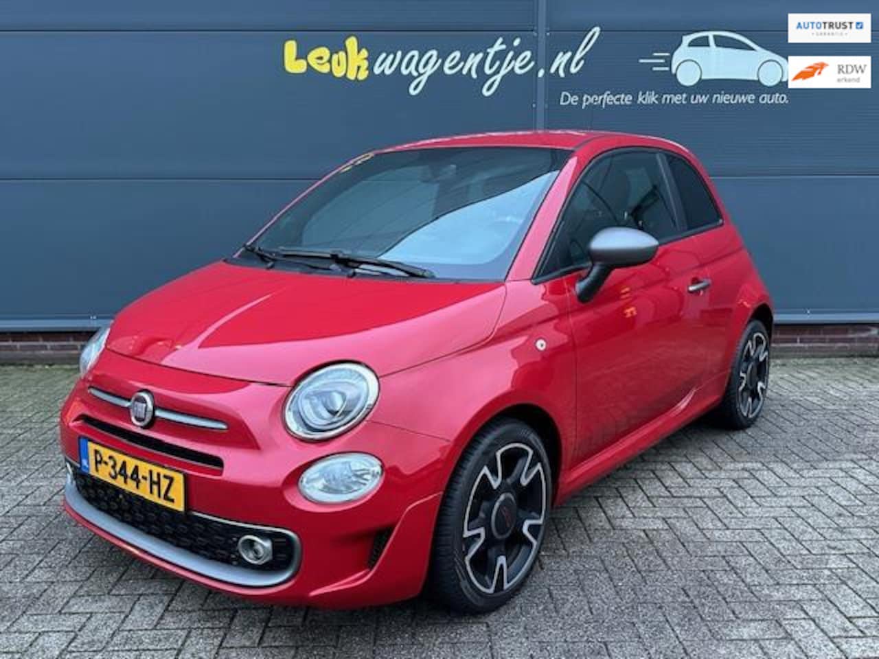 Fiat 500 - 0.9 TwinAir Turbo Sport *groot navi *cruise *16” - AutoWereld.nl