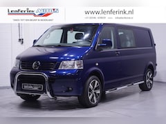 Volkswagen Transporter - 2.5 TDI 130 pk 5 Cilinder Dubbel CabineYoungtimer Airco, Cruise Control, NAP, 1e Eigenaar,