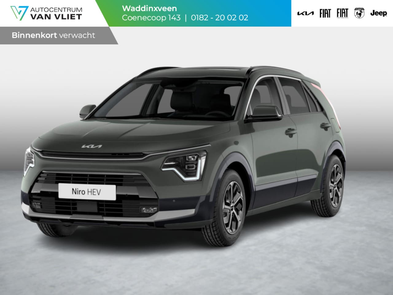 Kia Niro - 1.6 GDi Hybrid DynamicLine | Levering April | Clima | Camera | Apple Carplay | Navi | Adap - AutoWereld.nl