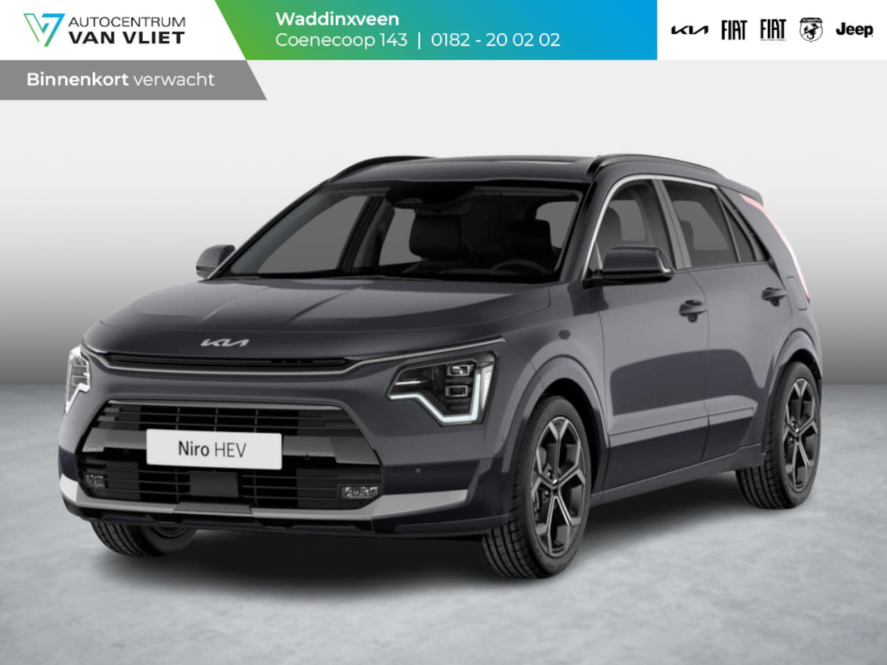 Kia Niro - 1.6 GDi Hybrid ExecutiveLine | Levering Juni | Schuif/Kanteldak | Stoel&Stuur Verwarming | - AutoWereld.nl