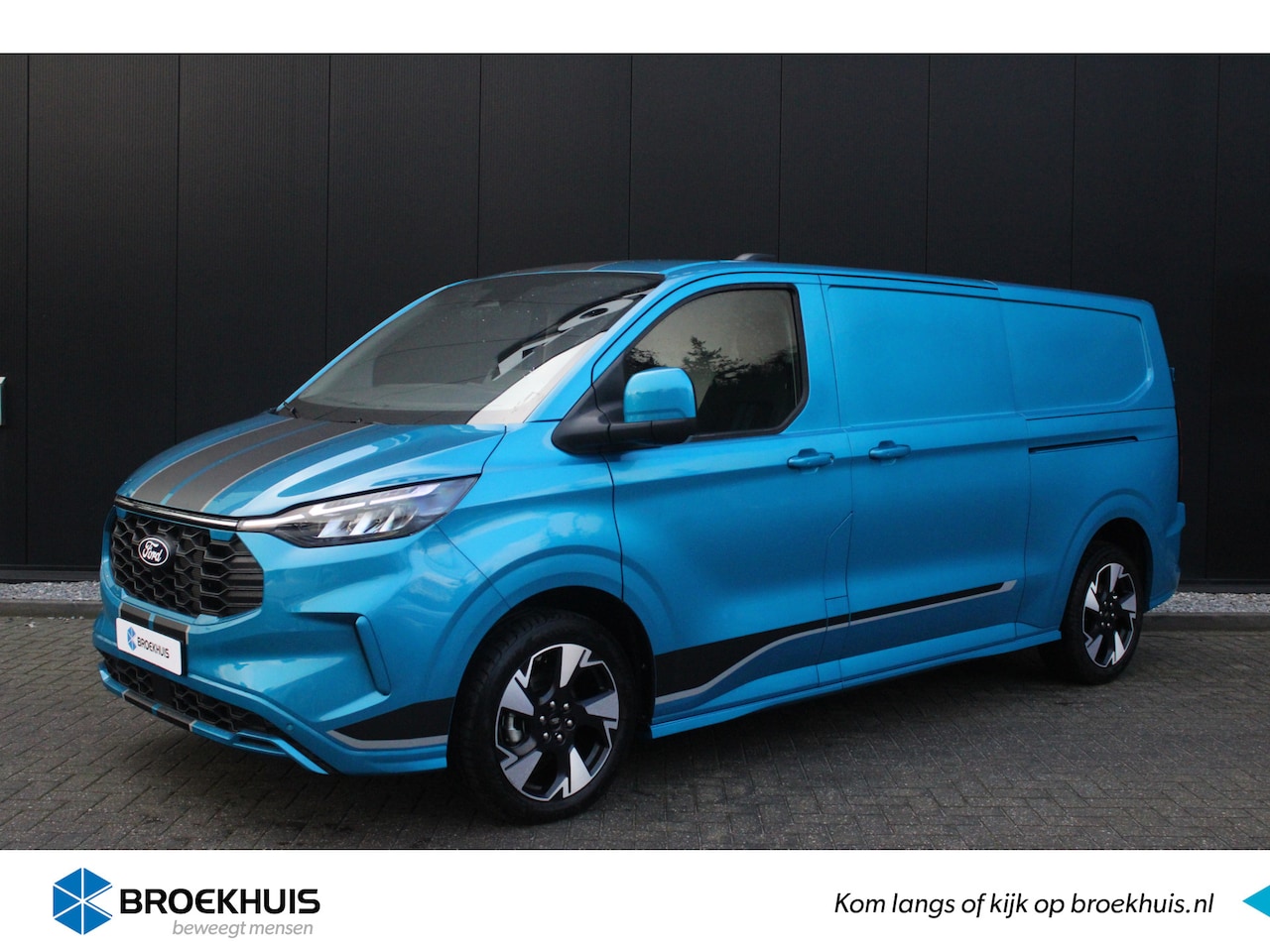 Ford Transit Custom - 2.0 TDCI 170pk Automaat L2H1 Sport | DUBBELE DEUR | ADAPTIVE CRUISE | 360 CAMERA | BLIS | - AutoWereld.nl