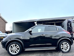 Nissan Juke - 1.6 DIG-Turbo 190pk 6-bak Tekna - sidebars - camera - leer - stoelverw - touch scherm - af