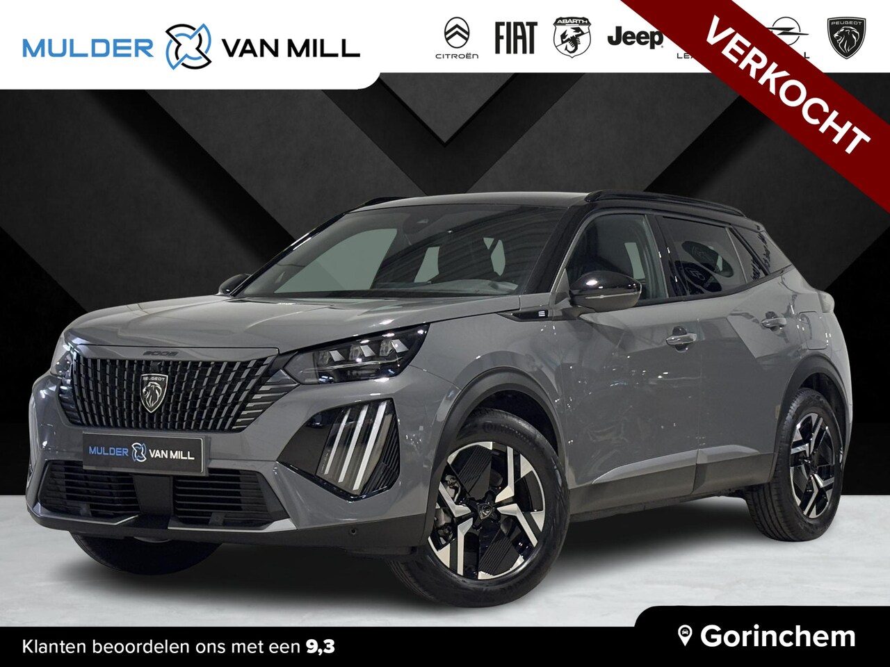 Peugeot e-2008 - SUV GT EV 54kWh 3-FASEN 156pk AUTOMAAT | WARMTEPOMP | STOELVERW. | ALCANTARA | NAVI | 360° - AutoWereld.nl