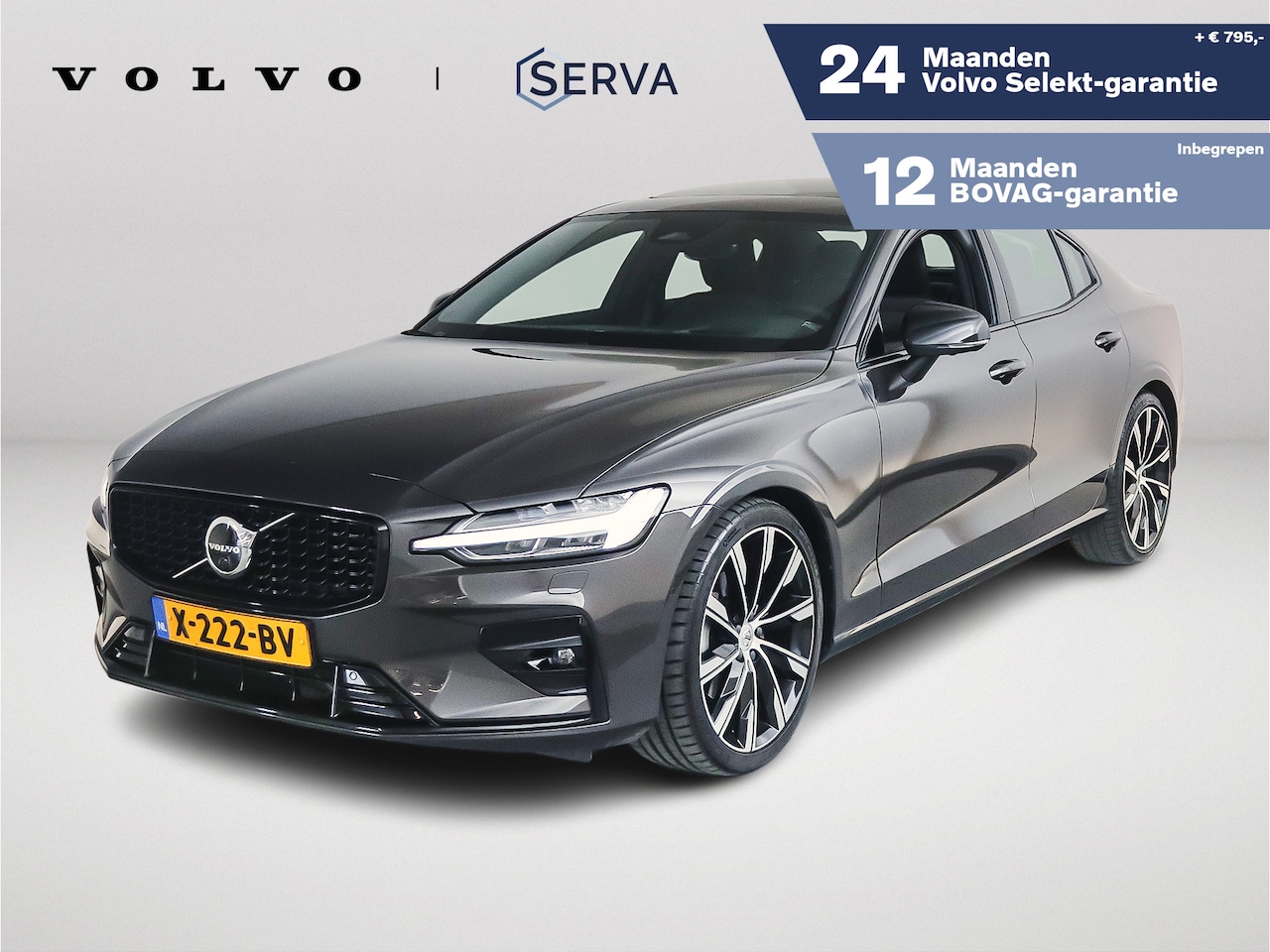 Volvo S60 - B4 Aut. Ultimate Dark | Panoramadak | 360º camera | Head-up display | Harman Kardon - AutoWereld.nl