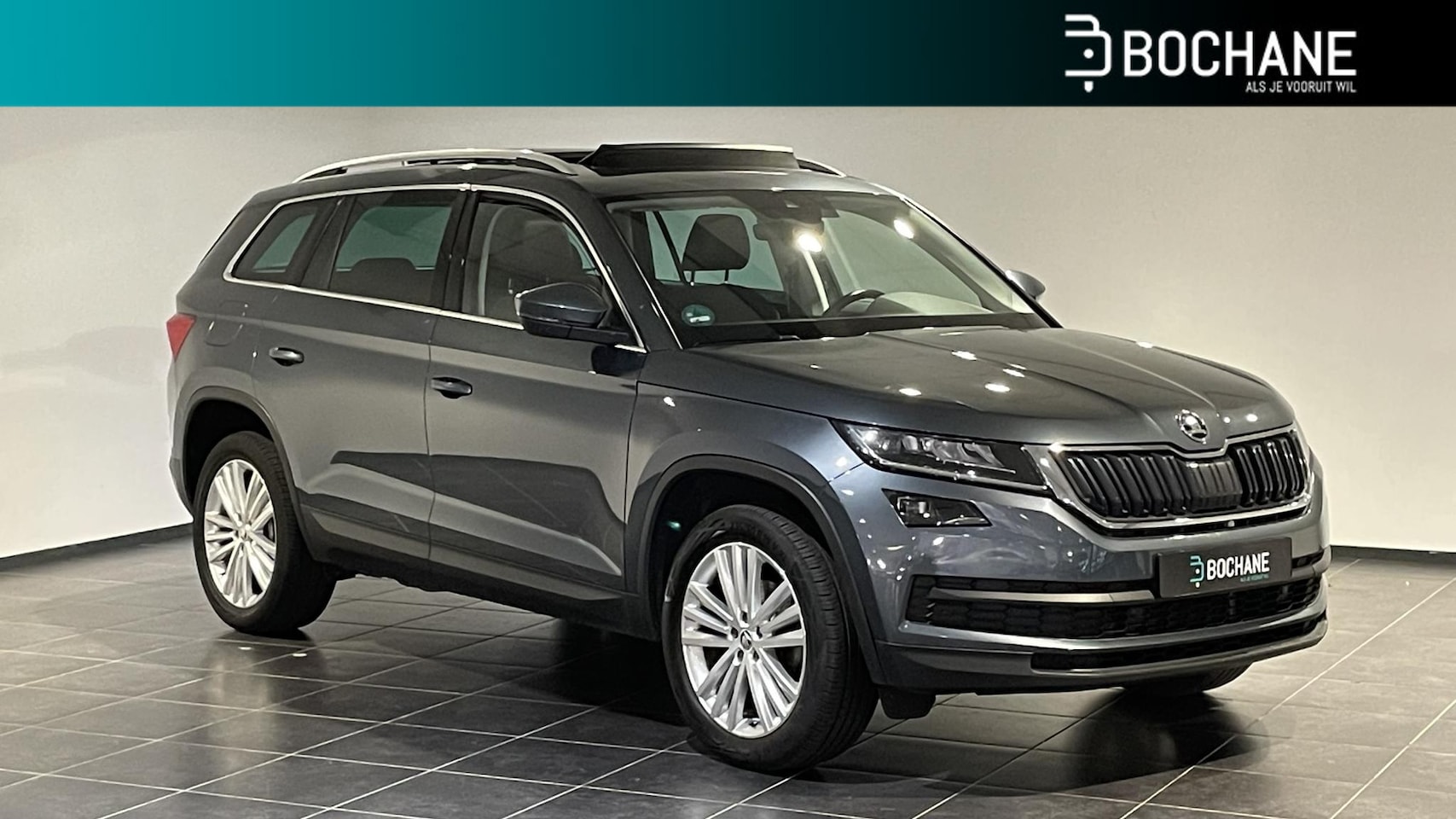 Skoda Kodiaq - 1.5 TSI Business Edition | Panoramadak | Navigatie | Canton | - AutoWereld.nl