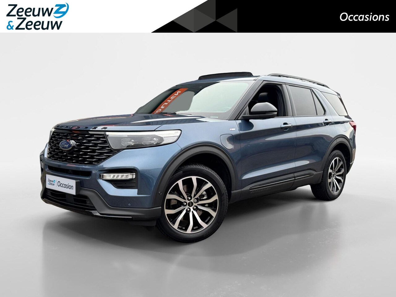 Ford Explorer - 3.0 V6 EcoBoost PHEV ST-Line |Dealer onderhouden|NL-auto|7-persoons|Full Option|Zeer nette - AutoWereld.nl