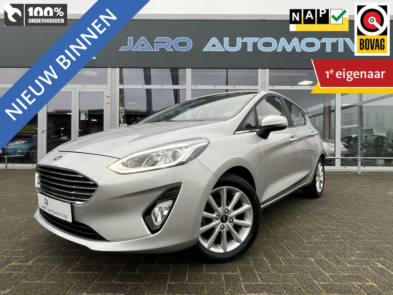 Ford Fiesta - 1.0 EcoBoost Titanium | DAB | Lane Assist |  Verwarmde voorruit | Apple Carplay | Android - AutoWereld.nl