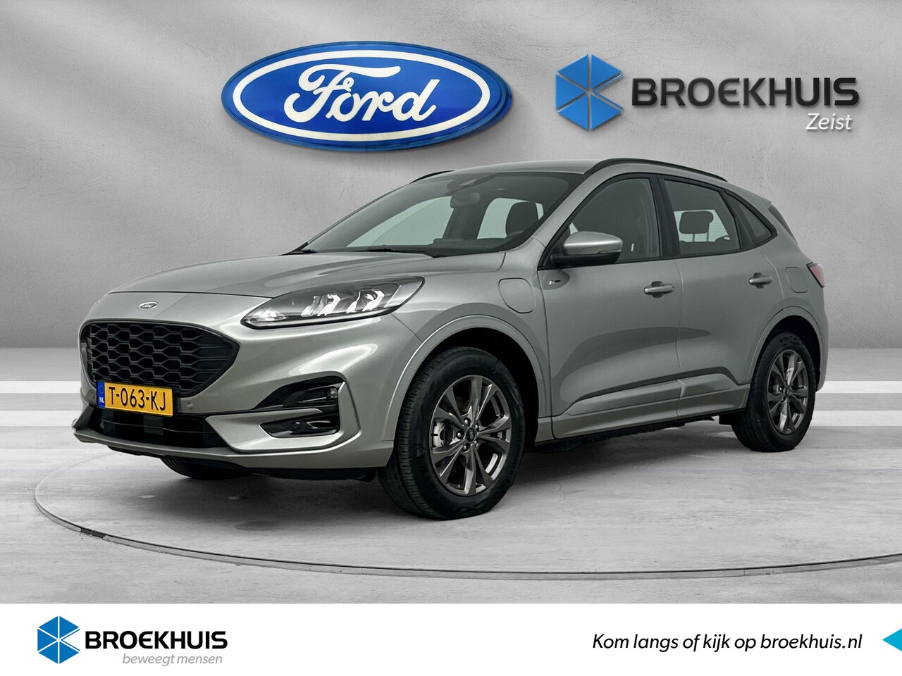 Ford Kuga - ST-LINE 2.5 Plug-in Hybride Automaat | NL Auto | 18'' | Standkachel | Keyless-entry | Park - AutoWereld.nl