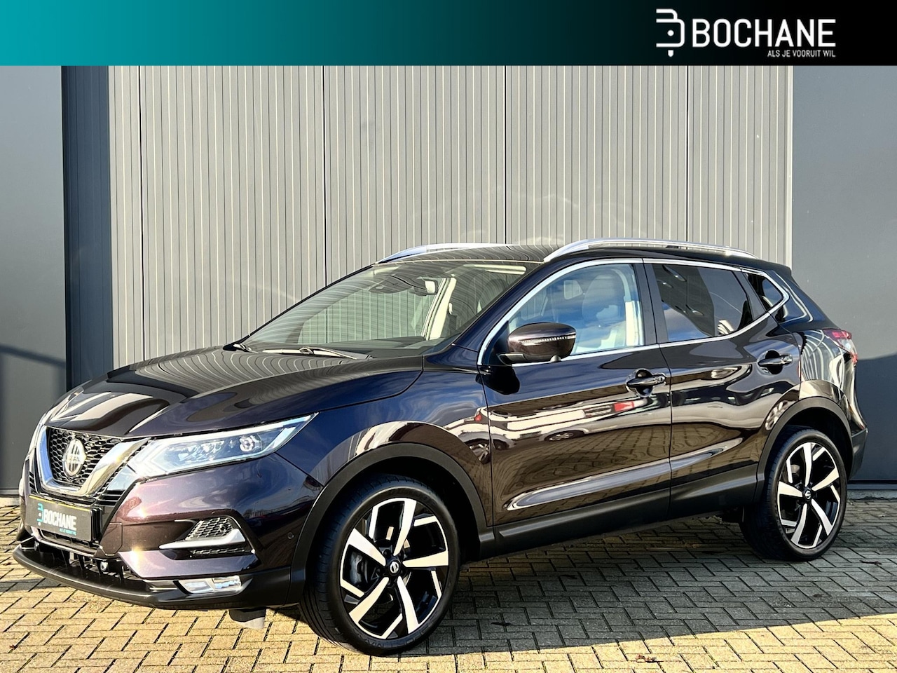 Nissan Qashqai - 1.3 DIG-T Tekna | Trekhaak | Panoramadak | 360º Camera | Stoelverwarming | Elektrisch vers - AutoWereld.nl