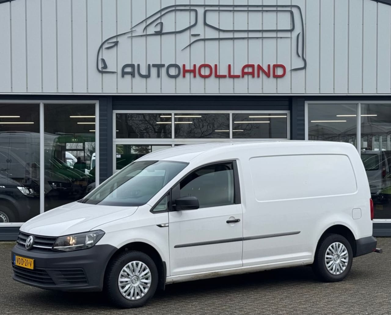 Volkswagen Caddy Maxi - 2.0 TDI 55KW 75PK L2H1 MAXI EURO 6 PDC/ AUDIO/ ELEC PAKKET/ 100% - AutoWereld.nl