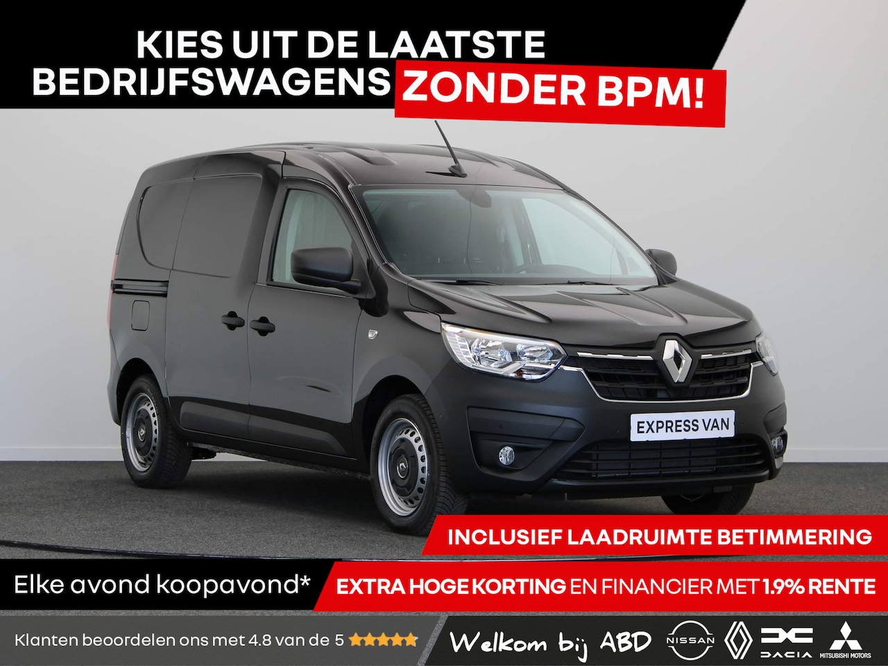 Renault Express - 1.5 dCi 95pk Comfort | BPM Voordeel | Hoge korting | Lage rente | Direct rijden | Vol opti - AutoWereld.nl