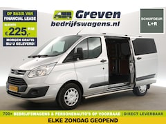 Ford Transit Custom - 270 2.0 TDCI L1H1 Airco 2xSchuifdeur Cruise Navigatie Trekhaak PDC 3 Persoons Sidebars