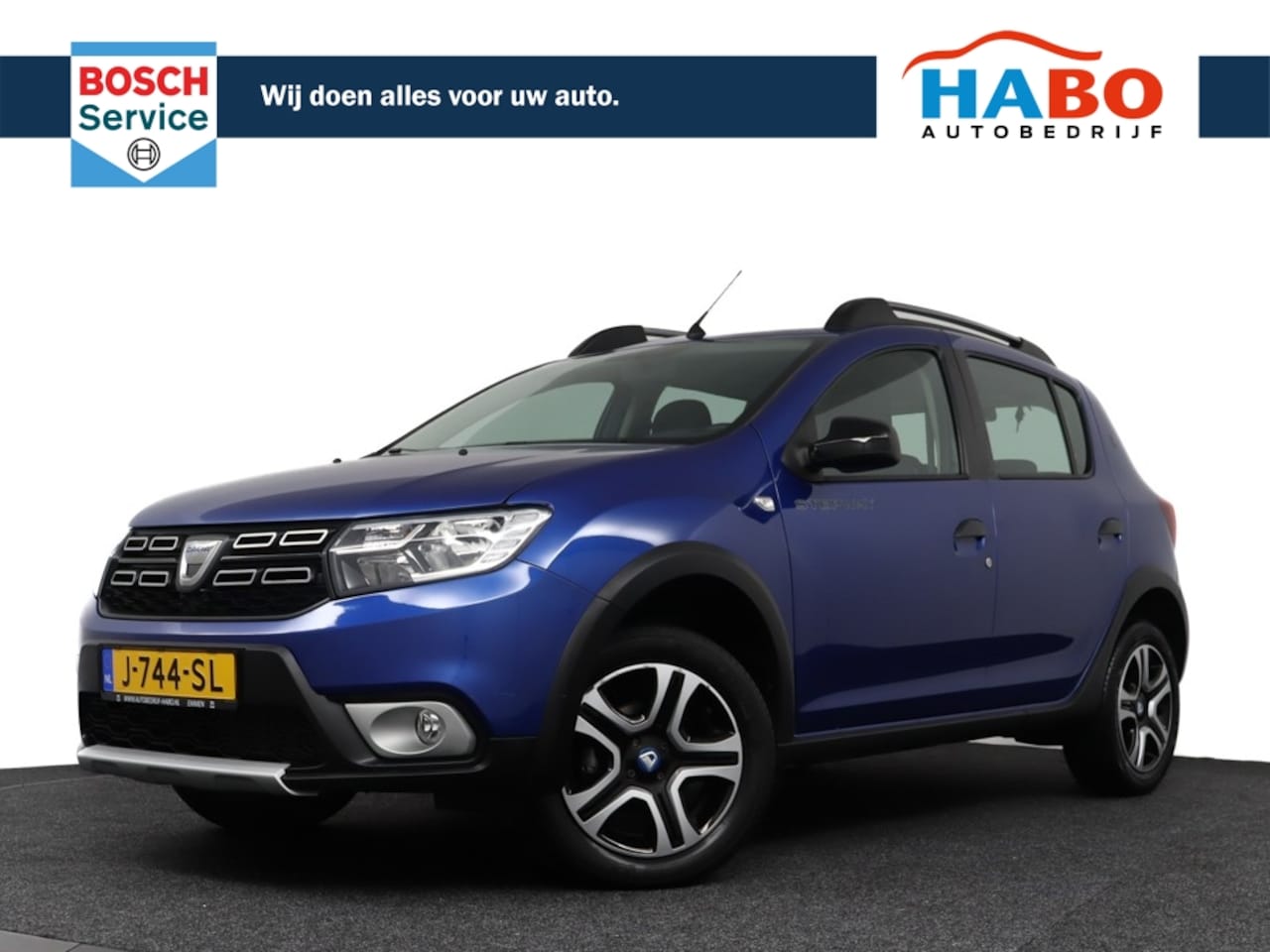 Dacia Sandero Stepway - 0.9 TCE EASY-R SERIE LIMITEE 15TH ANNIV. AUTOMAAT ECC/CRUISE/NAV/PARK.SENS/LMV/MIST.LAMP - AutoWereld.nl