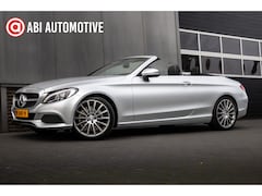 Mercedes-Benz C-klasse Cabrio - 180 157 pk Prestige AMG-Sportpakket / Model-2017/ NL-Auto/ 360-Camera/ Leder/ Sport-Stoele