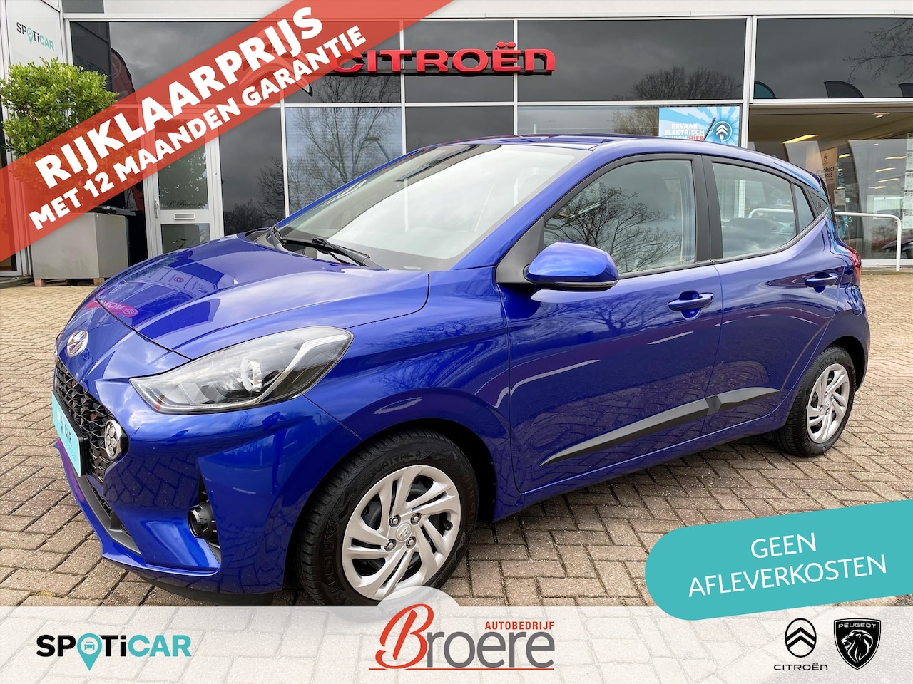 Hyundai i10 - 1.0i 67pk Premium 5 drs | navigatie, climate control, trekhaak, camera, parkeersensoren, d - AutoWereld.nl