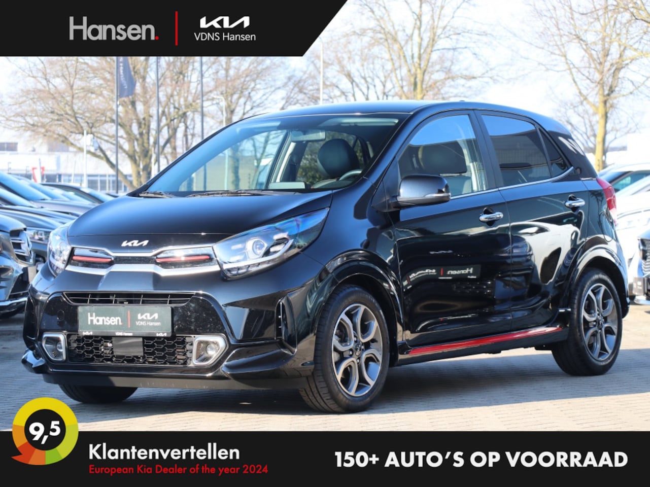 Kia Picanto - 1.0 DPi GT-Line I Automaat I Navi I Leder - AutoWereld.nl