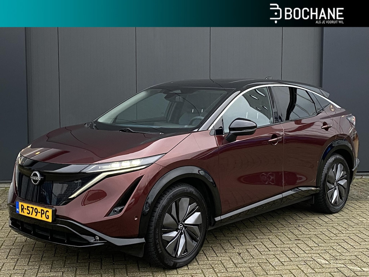 Nissan Ariya - Evolve 91 kWh | Trekhaak afneembaar | Leder | Bose® | Stoeverwarming en Ventilatie | 360º - AutoWereld.nl