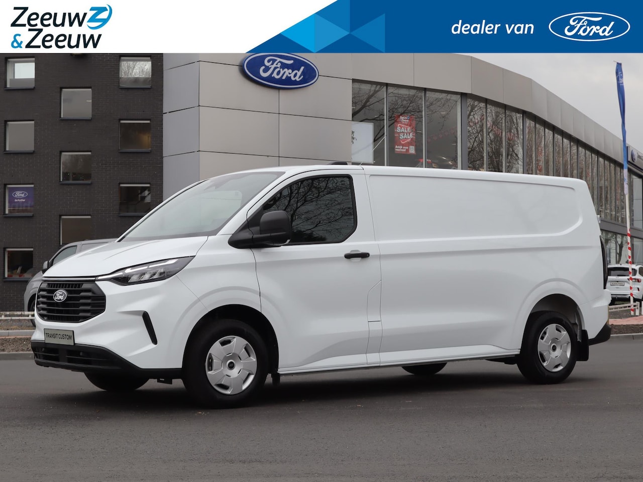 Ford Transit Custom - 320 2.0 TDCI L2H1 Trend 136pk | 2-zits | Achteruitrijcamera | Led koplampen | Navigatie | - AutoWereld.nl