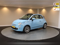 Fiat 500 C - 0.9 TwinAir Turbo Lounge *Automaat* Cabrio|Baby blauw