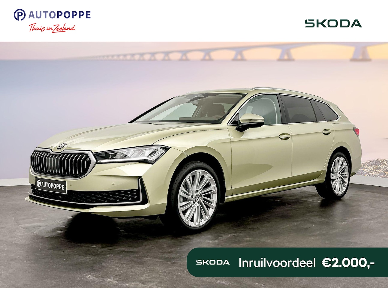 Skoda Superb Combi - First Edition 1.5 110 kW / 150 pk TSI e-TEC Combi - AutoWereld.nl