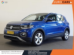 Volkswagen T-Cross - 1.0 TSI Style Airco ECC Full LED Navi Virtual Cockpit Stoelverwarming 17" LMV