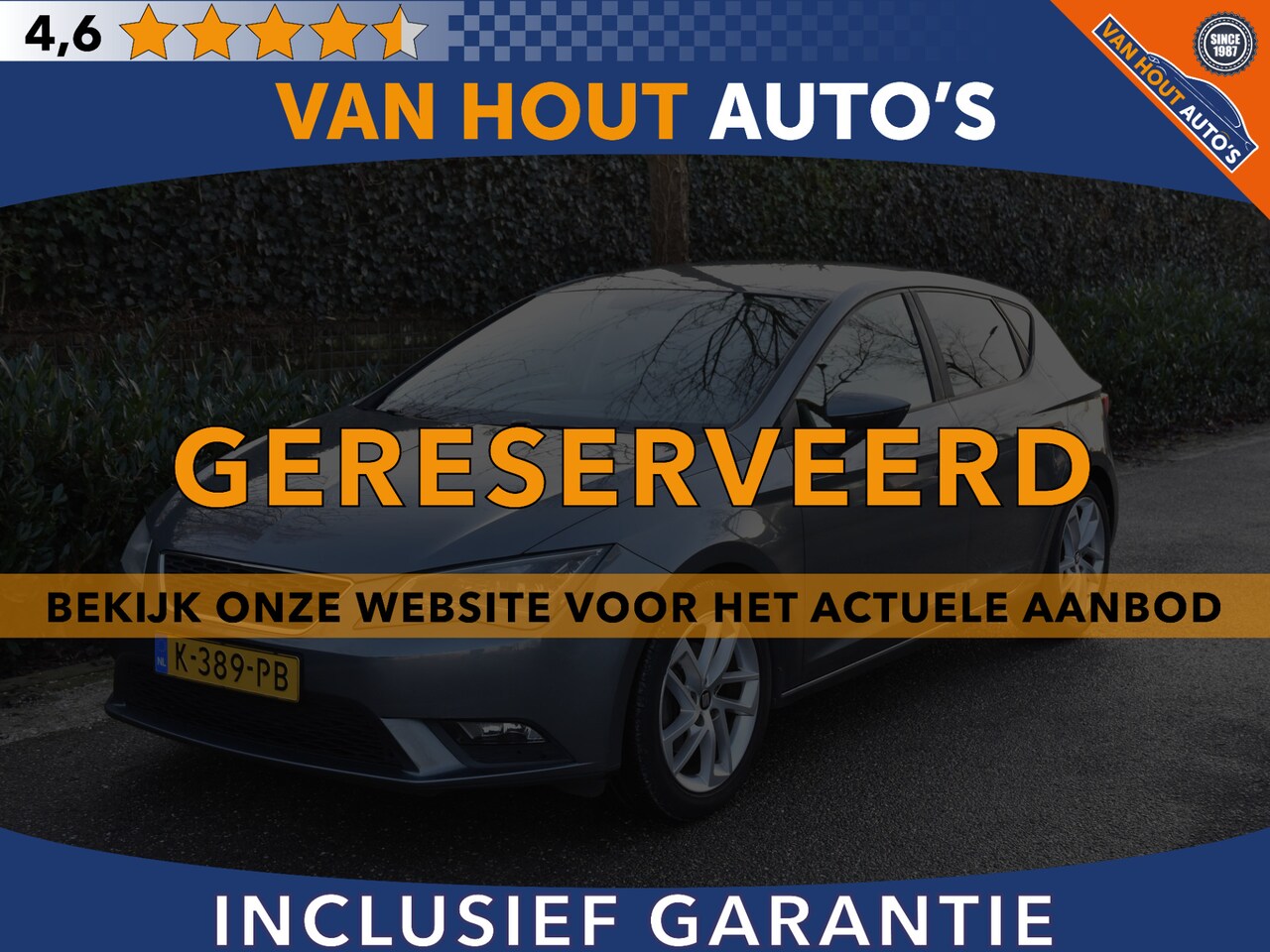 Seat Leon - 1.4 TSI Style | GERESERVEERD| - AutoWereld.nl