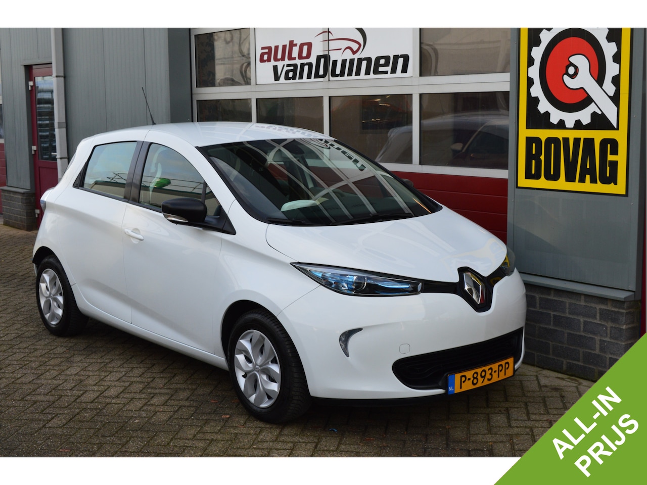 Renault Zoe - Q90 Bose Quickcharge 41 kWh O.a: Koopaccu, Clima, Navi, Cruise, PDC, Rijklaar, Etc. All-in - AutoWereld.nl