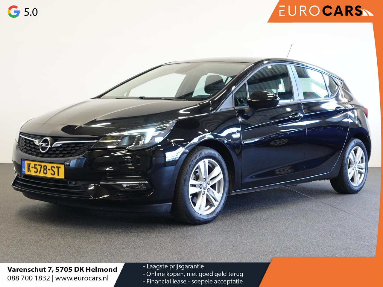 Opel Astra - 1.2 Edition Airco Navi Full LED PDC VA Camera Cruise Control 16" LM Velgen - AutoWereld.nl