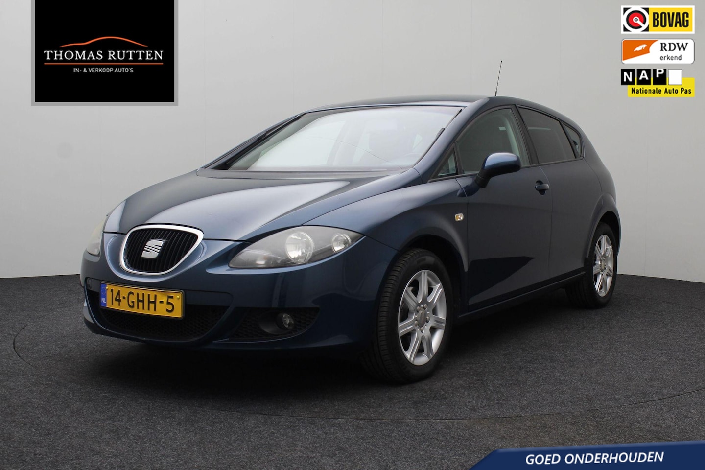 Seat Leon - 1.6 Stylance 2008 NAP | Climate control | Cruise control | Elektrische ramen + spiegels | - AutoWereld.nl