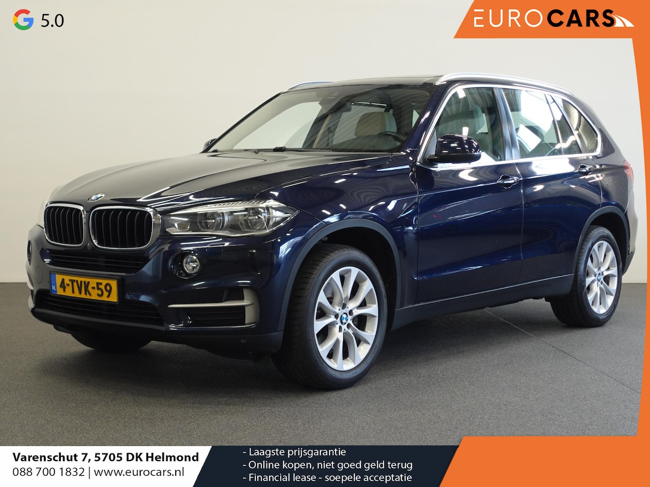 BMW X5 - xDrive35i High Executive Panoramadak Navigatie 360 Camera Parkeersensoren Memory Seats Sto - AutoWereld.nl