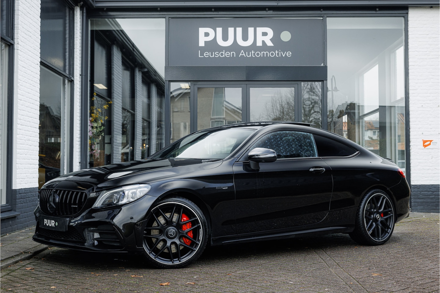 Mercedes-Benz C-klasse Coupé - 43 AMG 4MATIC Premium Plus Pano - 360 camera - Burmester - AutoWereld.nl