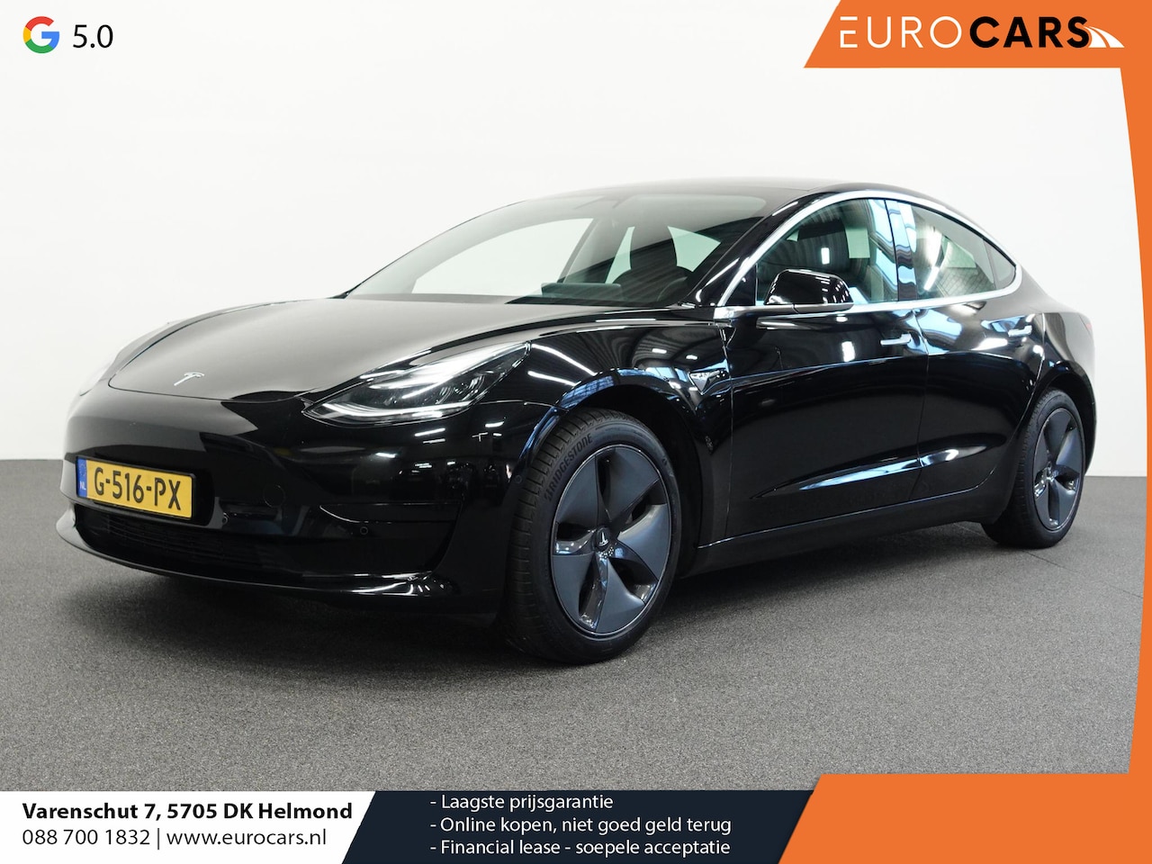 Tesla Model 3 - Standard RWD Plus 60 kWh | Autopilot+Full Self Driving | Leder | Panoramadak | Navigatie | - AutoWereld.nl