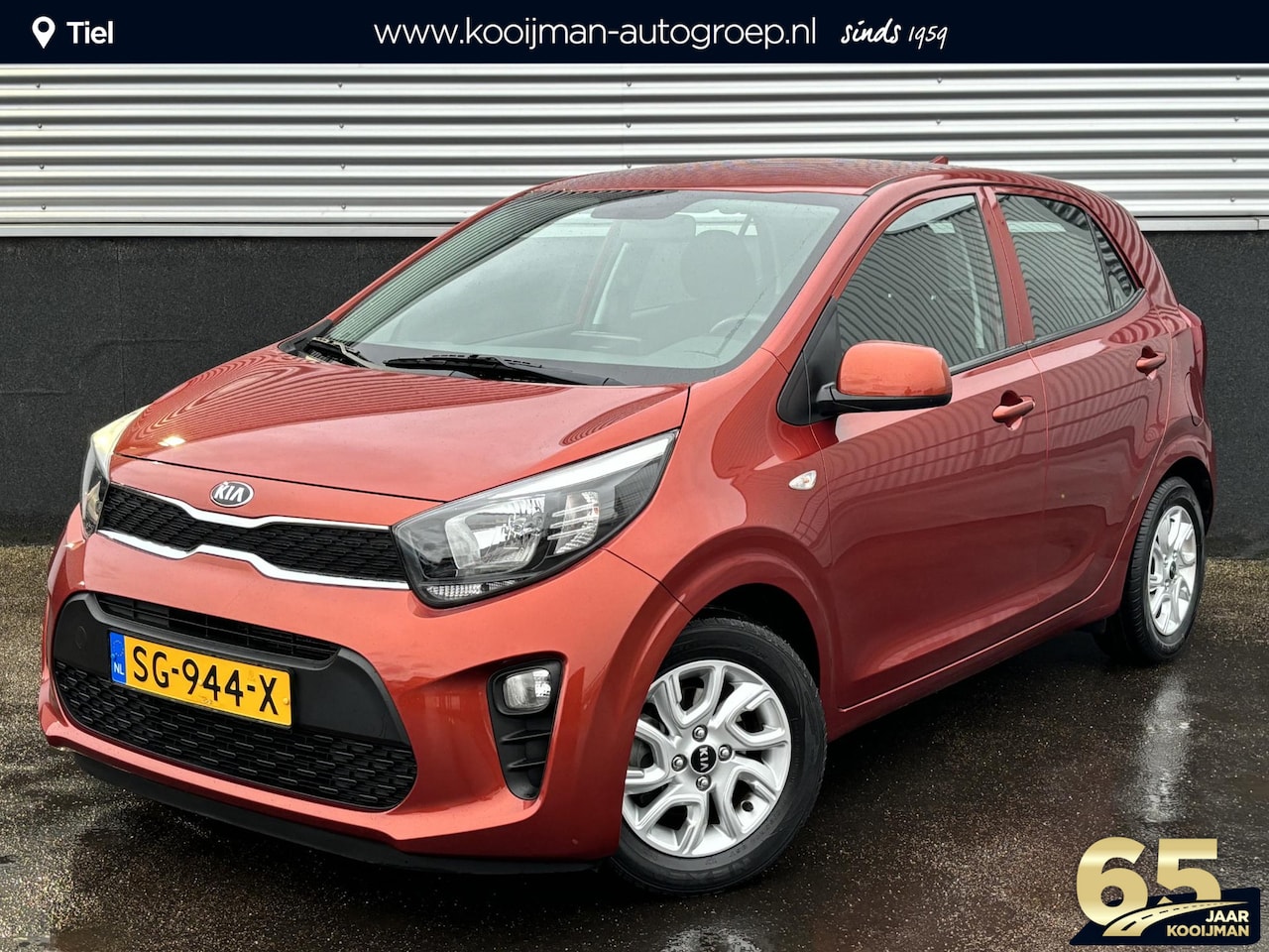 Kia Picanto - 1.0 CVVT ComfortPlusLine Navigator Trekhaak/fietsendrager beugel, Navigatie, Achteruitrijc - AutoWereld.nl