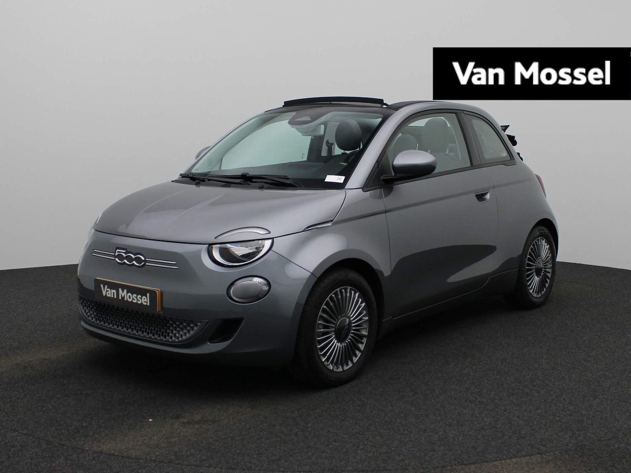 Fiat 500 C - 500e Icon 42 kWh Cabrio | voorstoelen verwarmd | Achteruitrijcamera | NAVI | - AutoWereld.nl