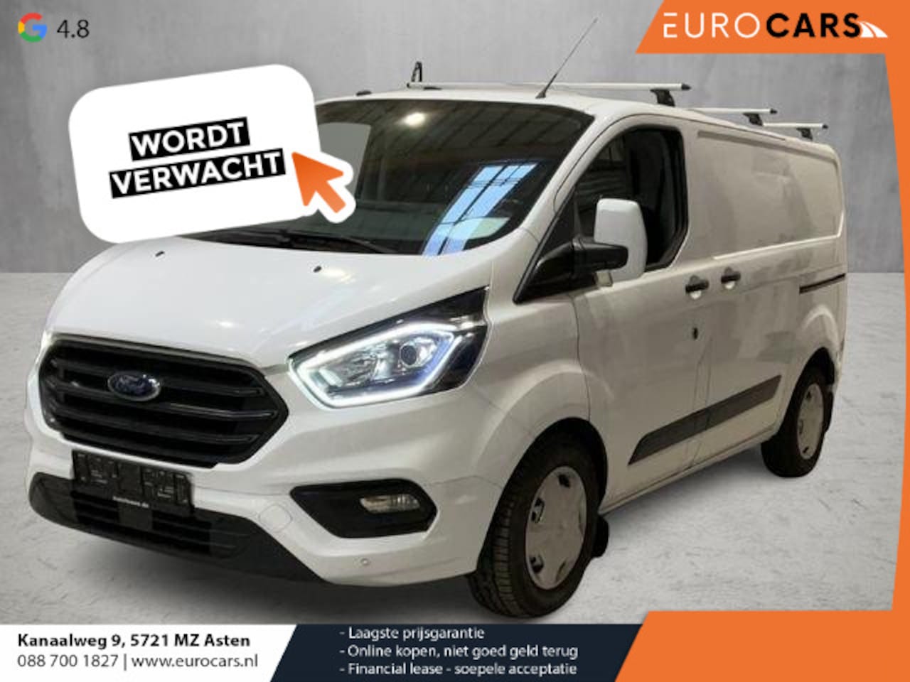 Ford Transit Custom - 131pk L1H1 Trend Automaat Cruise control Trekhaak Parkeersensoren Camera - AutoWereld.nl