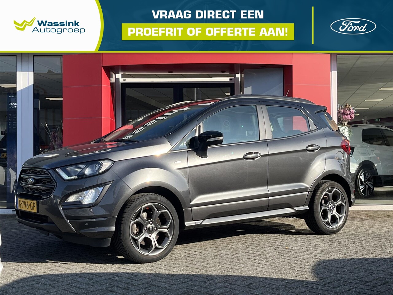 Ford EcoSport - 1.0 EcoBoost 125pk AUTOMAAT ST-Line | Camera | Navigatie | Blind spot | - AutoWereld.nl