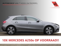 Mercedes-Benz A-klasse - 250e AUT8 Premium Plus LEDER MEMORY PANORAMADAK SFEER KEY-LESS GO CARPLAY