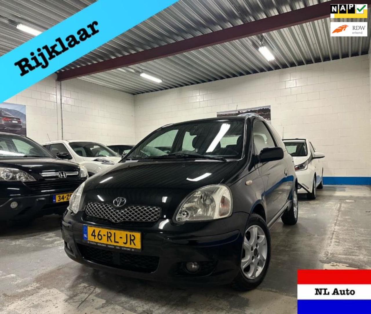 Toyota Yaris - 1.3 VVT-i S-Line/Airco/Elek/Lmv/Nap/Apk/NL Auto! - AutoWereld.nl