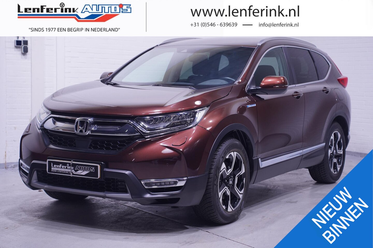 Honda CR-V - 2.0 Hybrid Lifestyle Clima Navi Full Map Cruise Control Achteruitrijcamera PDC v+a Lane As - AutoWereld.nl