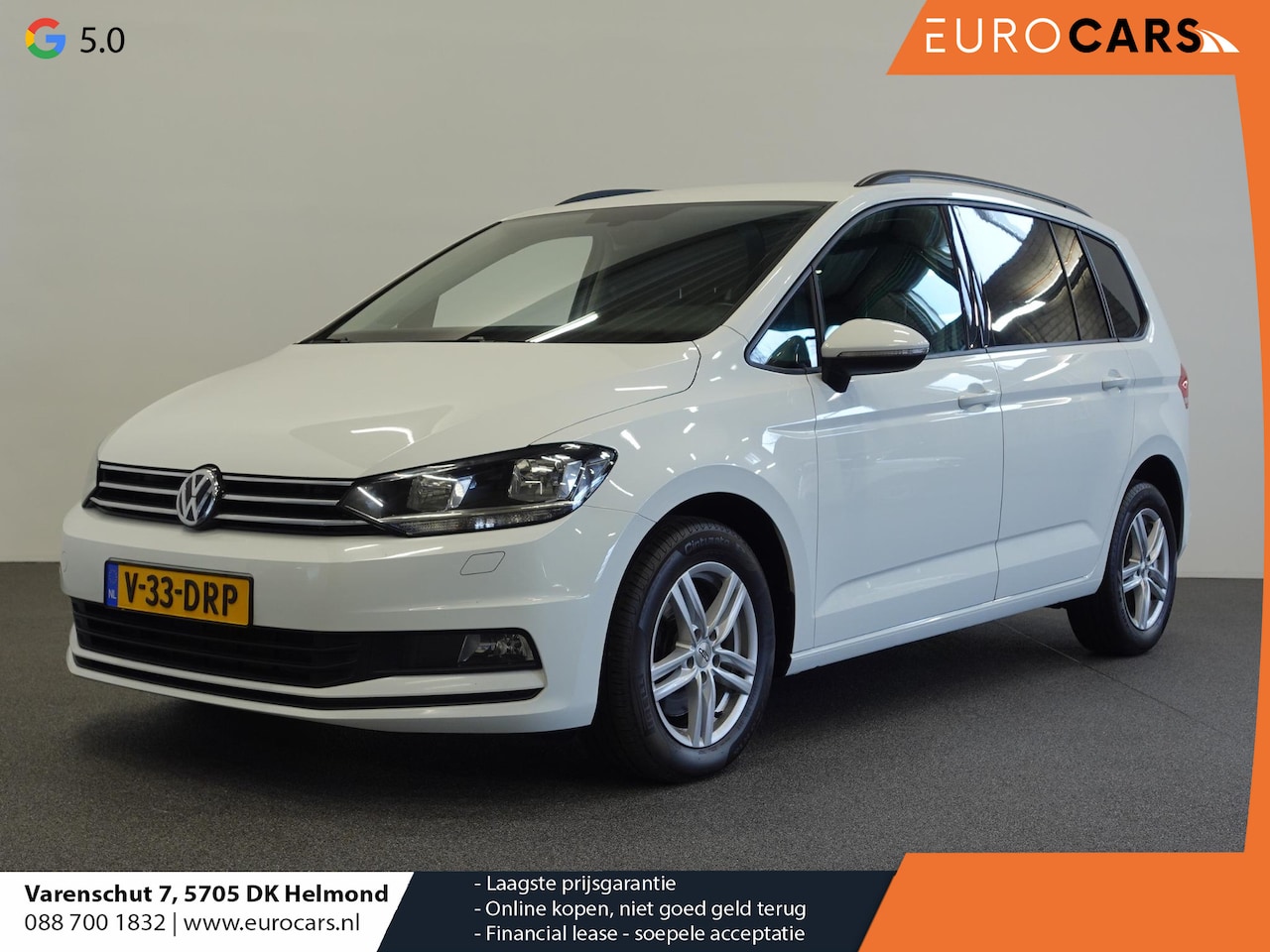 Volkswagen Touran - 2.0 TDI Comfortline VAN Automaat Airco Bluetooth Cruise Navi # - AutoWereld.nl