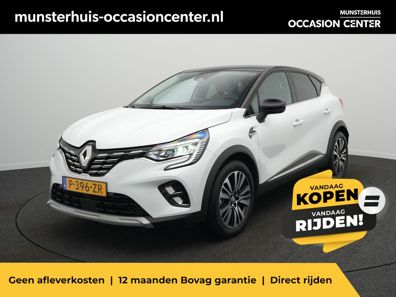 Renault Captur - 1.6 E-Tech Hybrid 145 Initiale Paris - Luxe Uitvoering - Automaat - Stoel + Stuurverwarmin - AutoWereld.nl