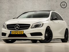 Mercedes-Benz A-klasse - 180 AMG Sport Automaat (SCHUIFDAK, NAVIGATIE, XENON, CAMERA, STOELVERWARMING, LEDER/ALCANT