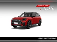 MINI Countryman - 2.0 Cooper S E ALL4 John Cooper Works Pakket XL Sport Stripes zwart