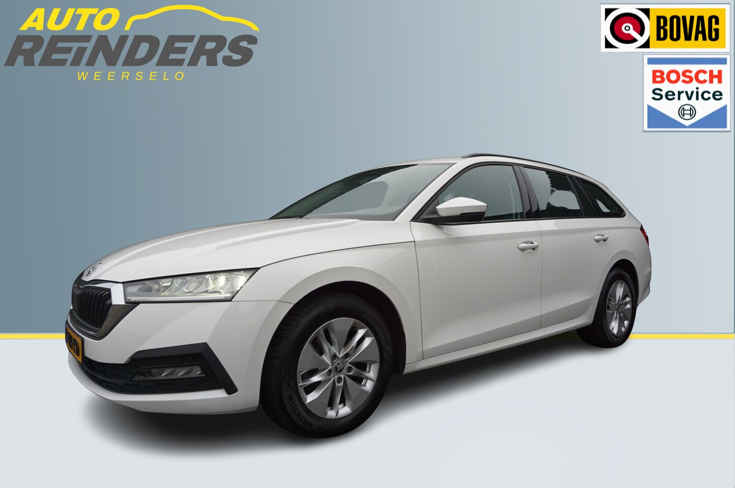 Skoda Octavia Combi - 1.0 e-TSI 110pk DSG Automaat Business + LED/ Keyless/ Carplay/ ACC/ Garantie! - AutoWereld.nl