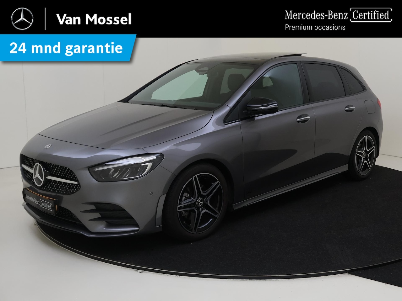 Mercedes-Benz B-klasse - 180 AMG Line / Stoelverwarming / Achteruitrijcamera / Panaroma-schuifdak / - AutoWereld.nl