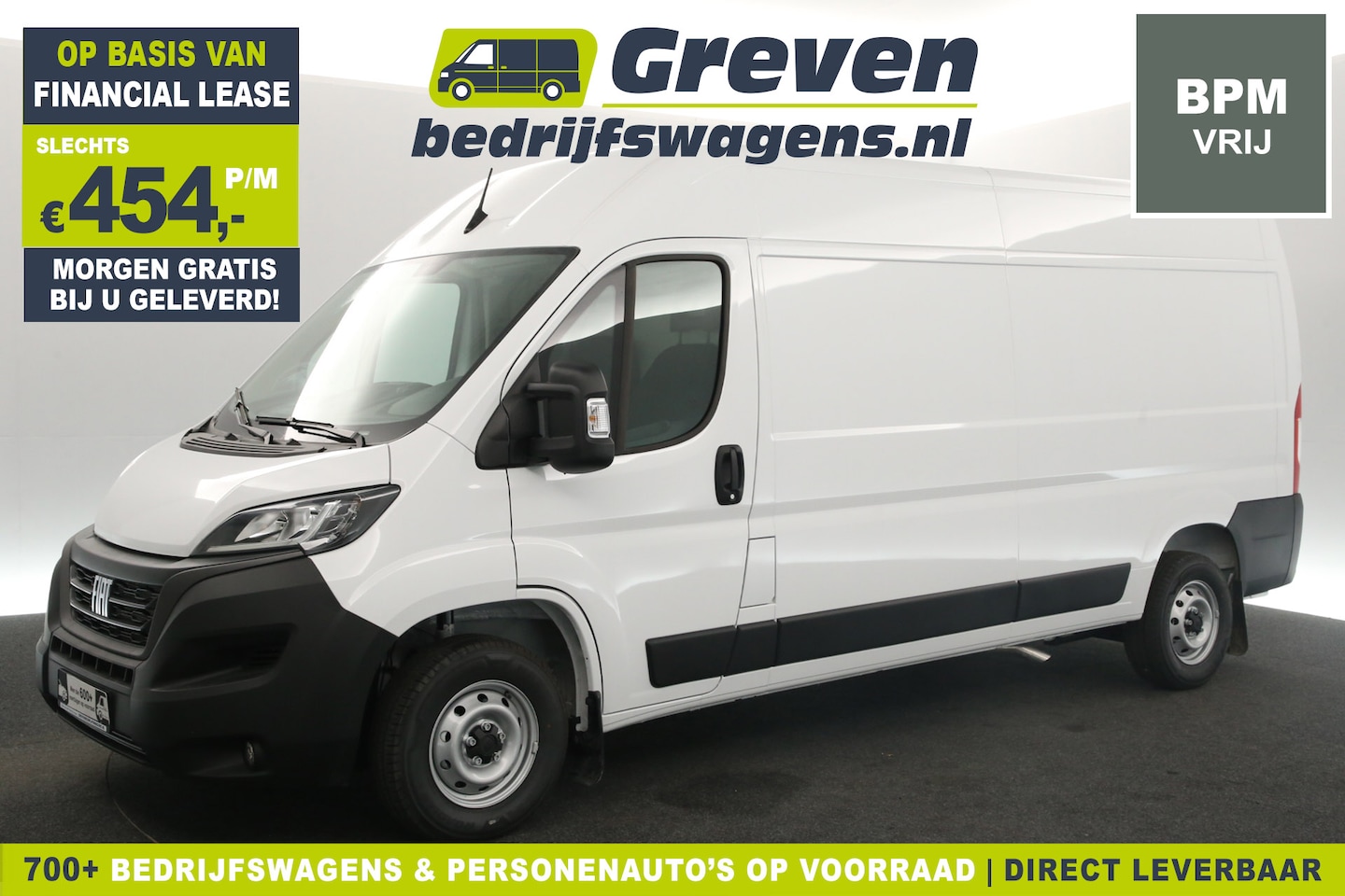 Fiat Ducato - 35 2.2 MultiJet L3H2 | BPM VRIJ | 140PK Airco Cruise Parkeersensoren 3 Persoons DAB+ - AutoWereld.nl